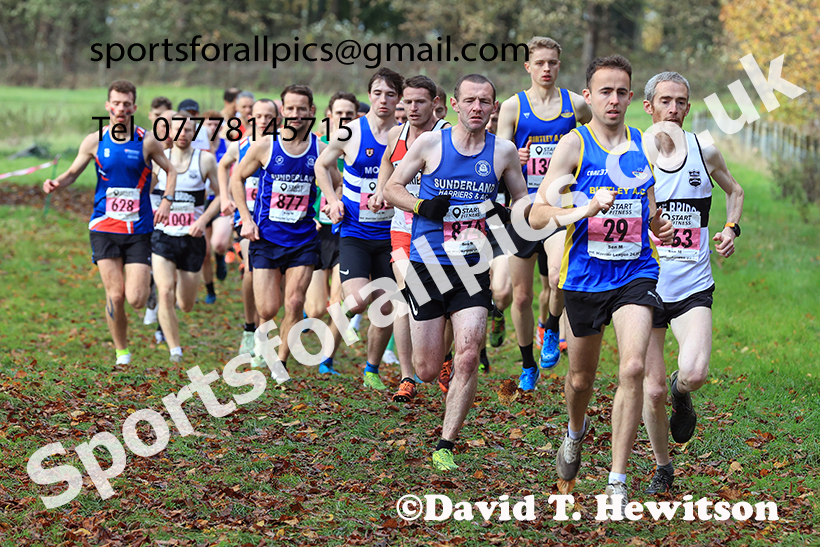 Senior men 2024 Start Fitness NEHL, Lambton Park, near Chester le Street, County Durham.   Photo: David T. Hewitson/Sports for All Pics
